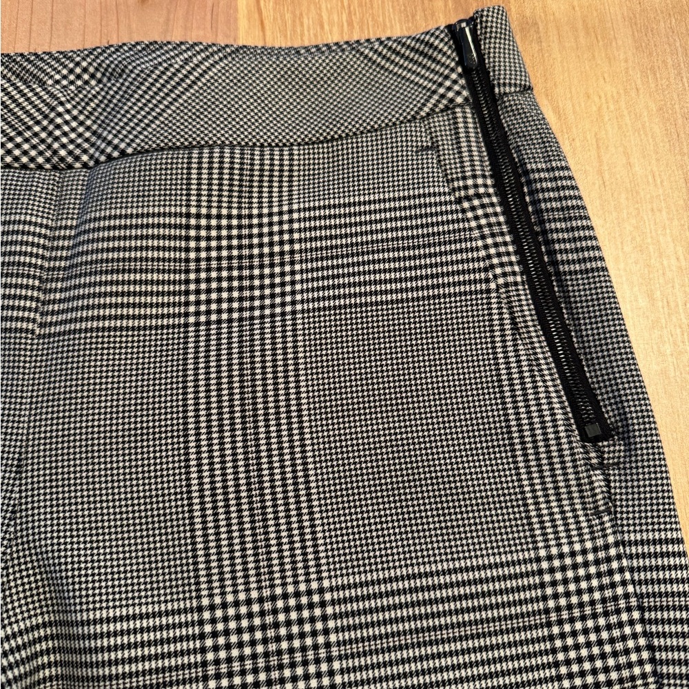 Kit and Ace Black and White Checkered Pants